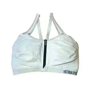 Victorias Secret Sports Bra Womens 32DD White Activewear‎ Athletic Running